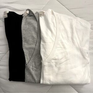 J. Crew V-Neck Sweater - 3 pack - Size S